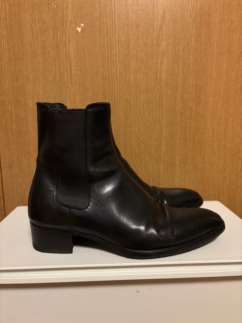 靴 SAINT LAURENT PARIS WYATT 40 SIZE:39