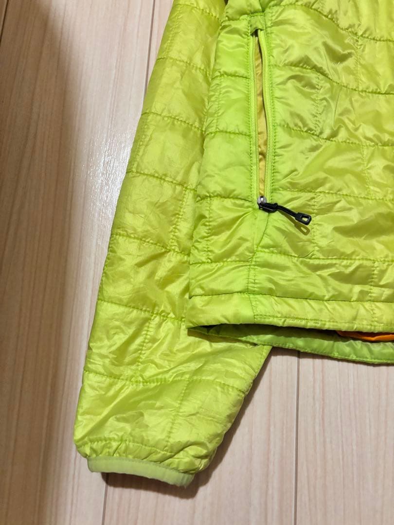 パタゴニア ナノパフジャケット プリマロフト ライトグリーン メンズMサイズ