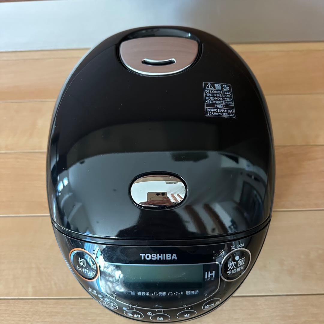 【TOSHIBA】炊飯器 RC-6XM (3.5合炊き)