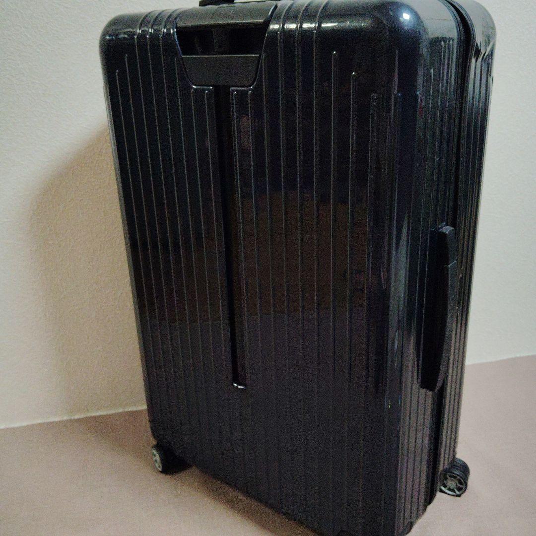 RIMOWAサルサエアー91リットル　ネイビー廃盤品　シール、ベルト付き