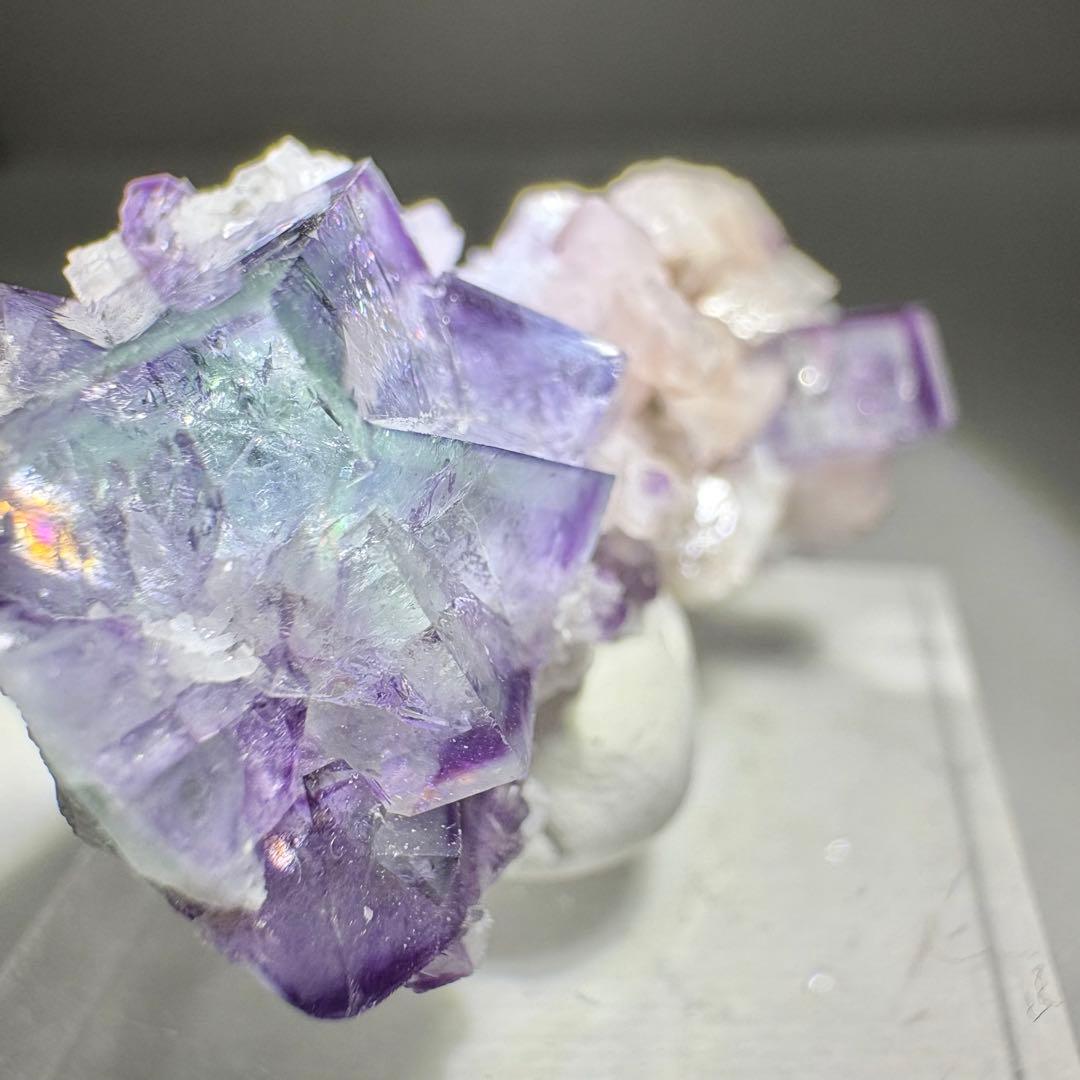 477 中国　ヤオガンシャン産　ポーセリンフローライト