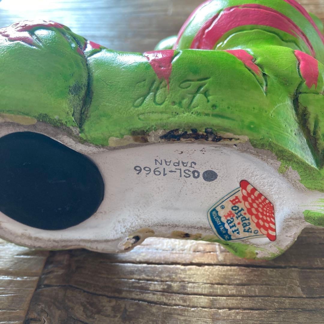 60s ヴィンテージ　フィギュア　ヒッピー　バンク　貯金箱　サイケデリック