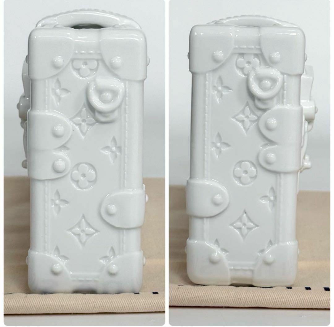 現行　ルイヴィトン　ヴェース・プティット マル ポーセリン　花瓶　置物　オブジェ