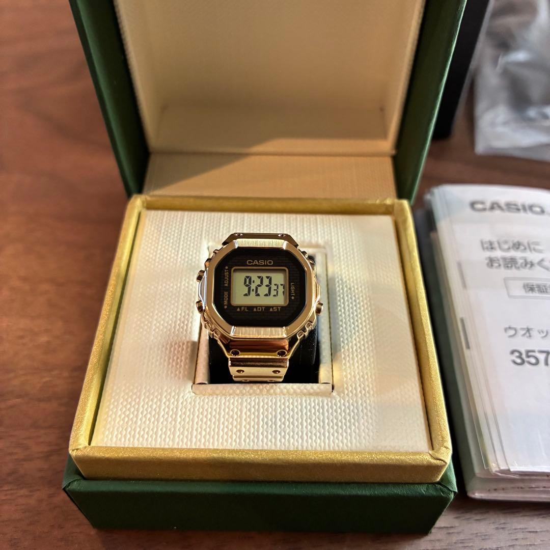 カシオ リングウォッチ CRW-001G-9JR CASIO ゴールド