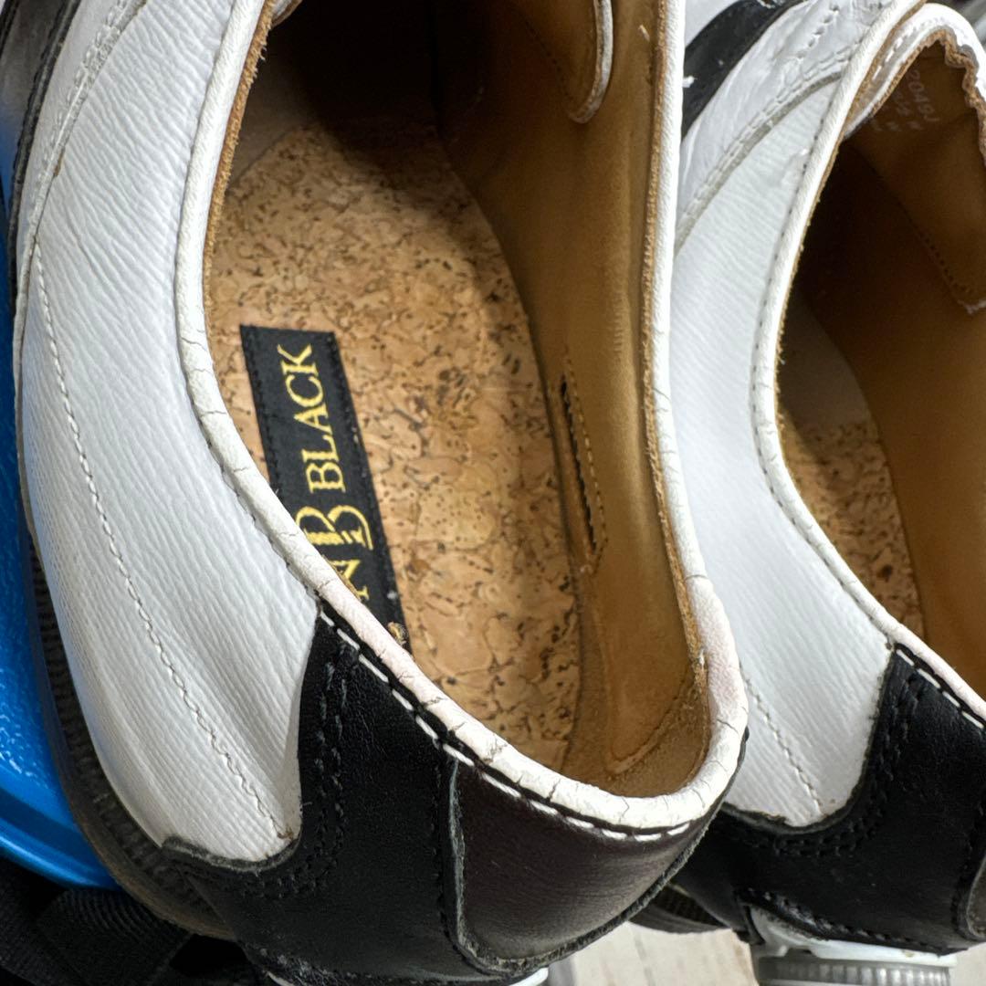 ICON BLACK ゴルフシューズ ホワイト/ブラック