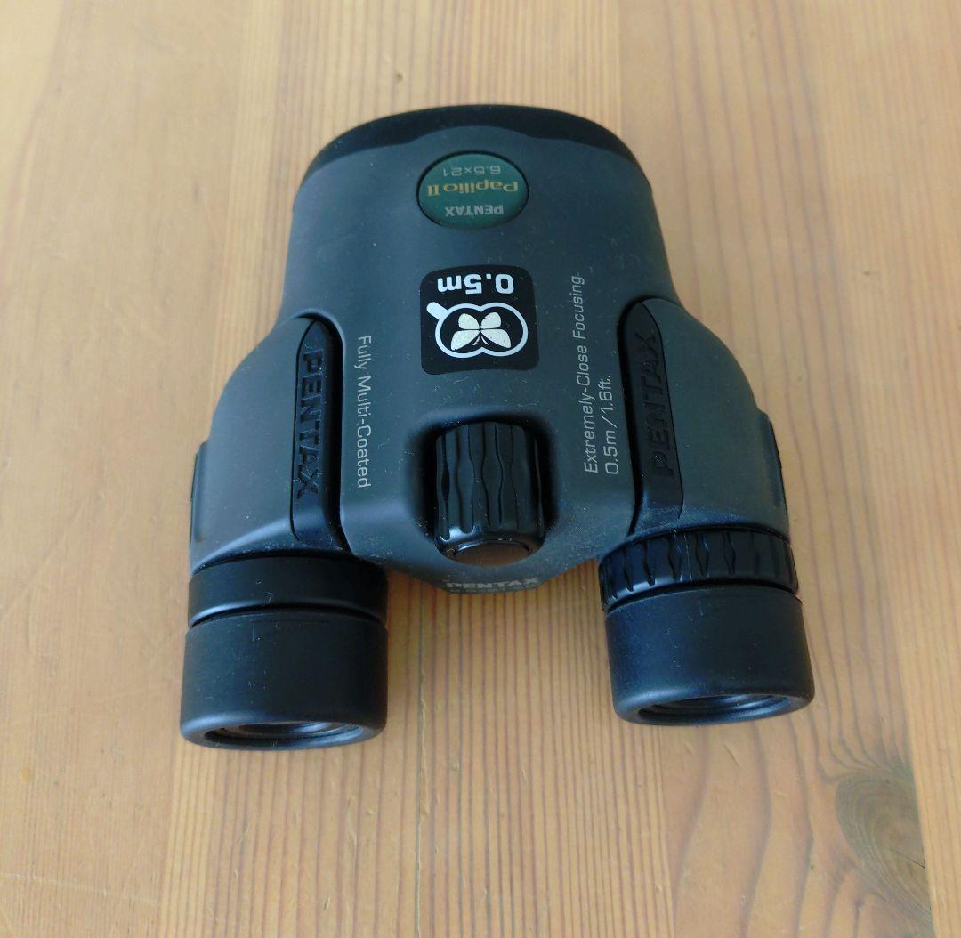 PENTAX 双眼鏡 Papilio II 6.5x21 [ブラック]