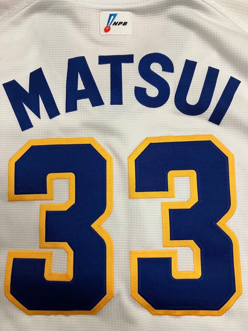 松井雅人　実使用　支給　オリックスバファローズ　ユニフォーム　復刻　イチロー