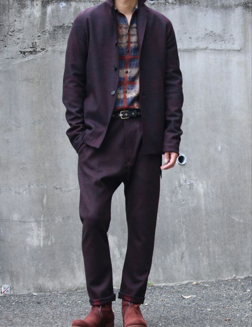 超稀少品 m.a+ medium fitted shirt アマディ着用