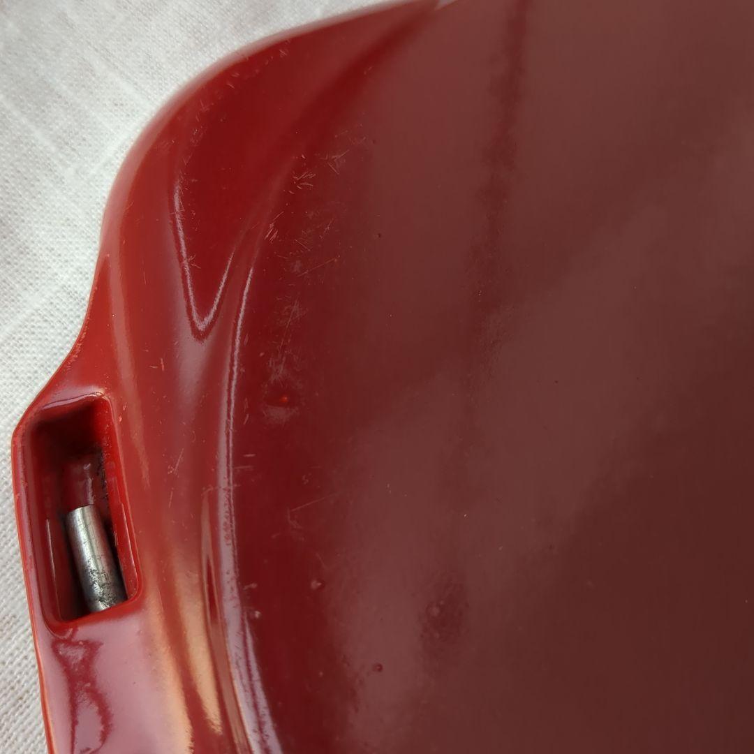 ル・クルーゼ　鋳鉄グリルパン　取り外し可能なハンドル付き　折りたたみ