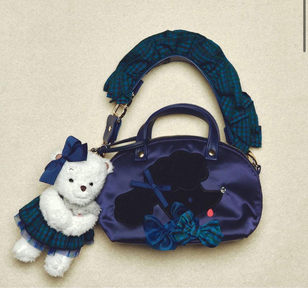 bibiy familiar コラボミニバッグ＆ショートストラップ セット 新品