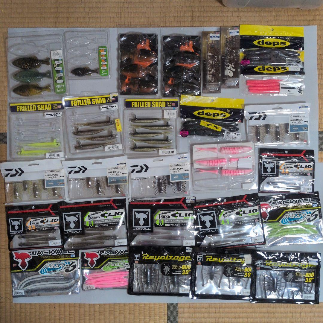 バス釣り ワーム 約130点 セット販売