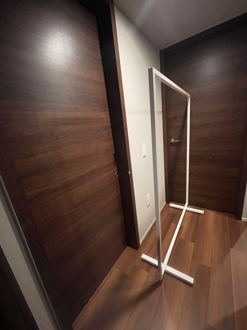 アイアン　インダストリアル　ホワイト　ハンガーラック　セミオーダー　業務用