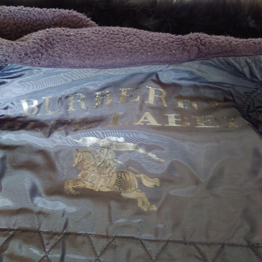 BURBERRY ブルーレーベル 中綿入りモッズコート