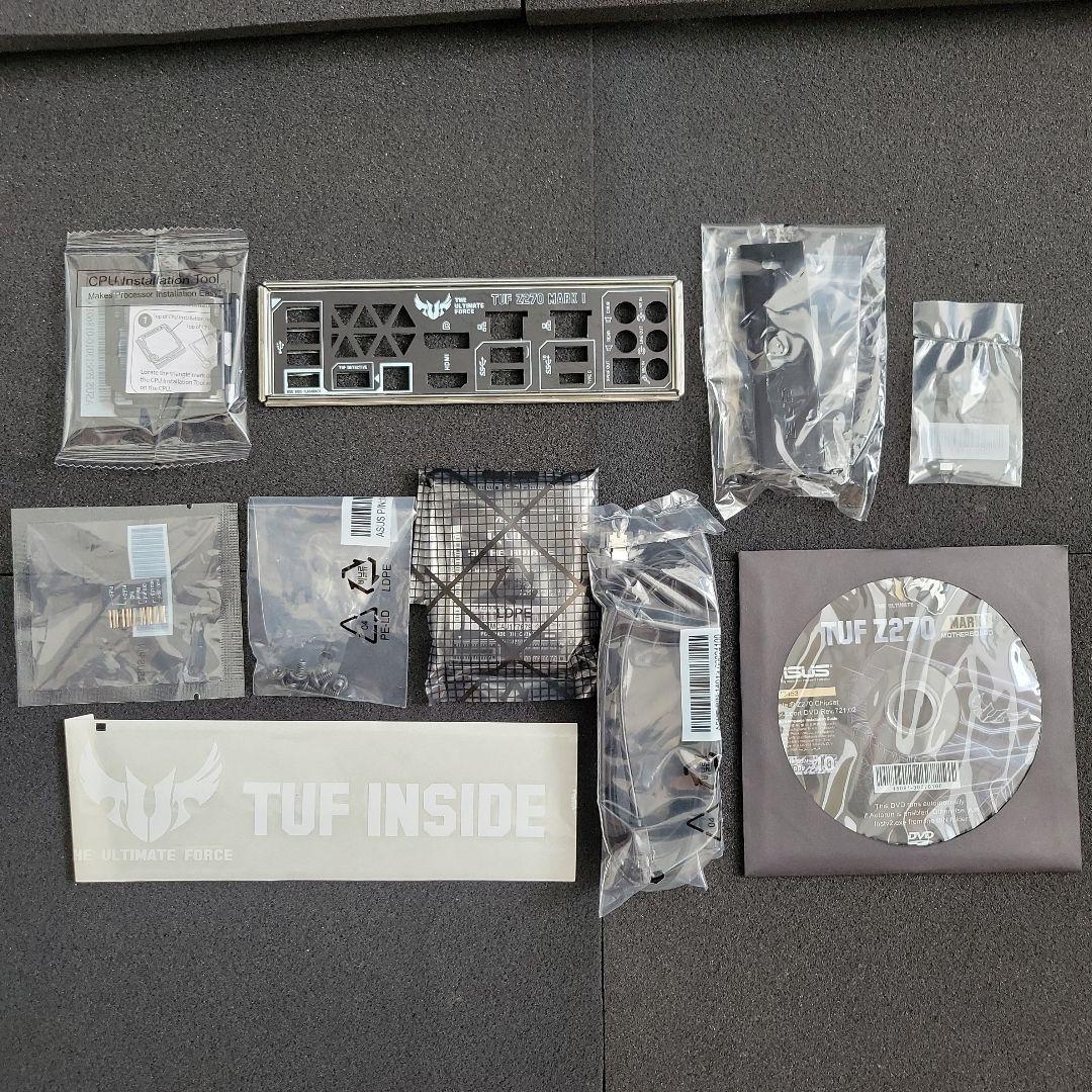 【CPU+マザボセット】 i7-7700/ASUS TUF Z270 MARK1