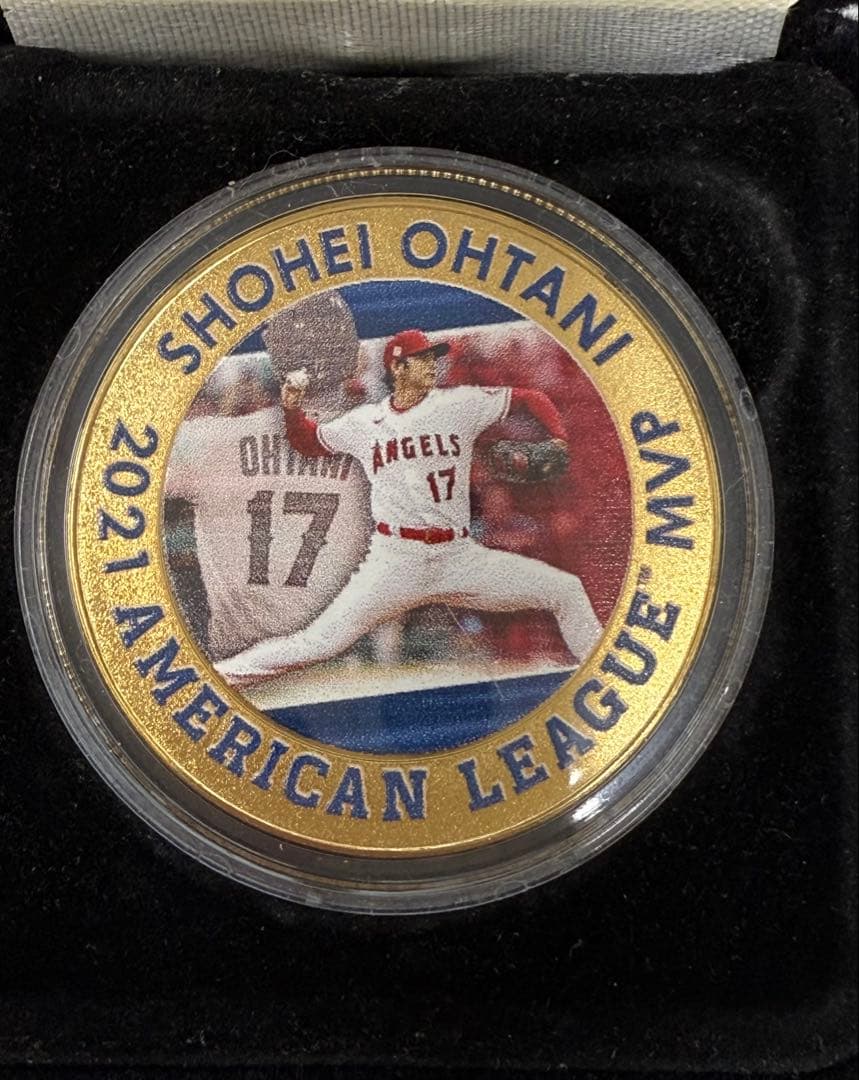 限定2021年大谷翔平 AL MVP獲得記念ゴールド　3000個限定
