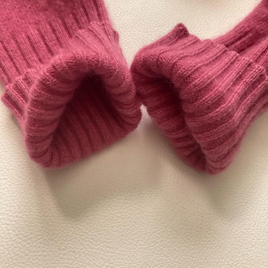 【ままぁ】TICCA　22AW ヤクショートカーディガン 前後2WAY