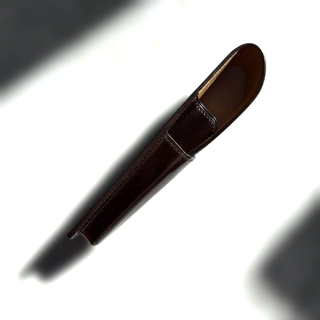 brelio コードバン ペンケース1本差し【未使用品】