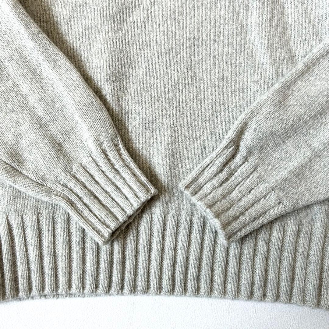 3152y美品フィリッポデローレンティス 7Gカシミヤウールモックネックニット