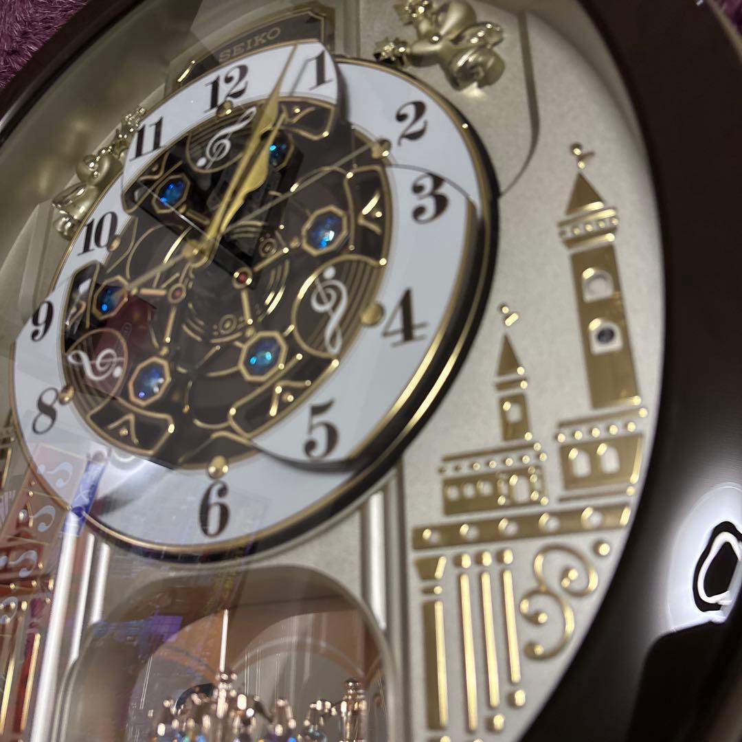 SEIKO RE579B からくり時計 掛け時計