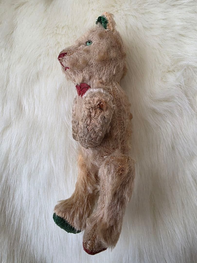 JPMベア　レアカラー　フレンチベア　アンティークテディベア