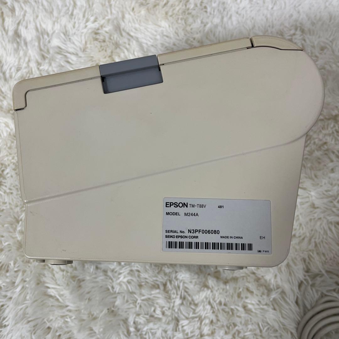 EPSON TM-T88V レシートプリンタ レジ　レシート　ロール紙13本付き
