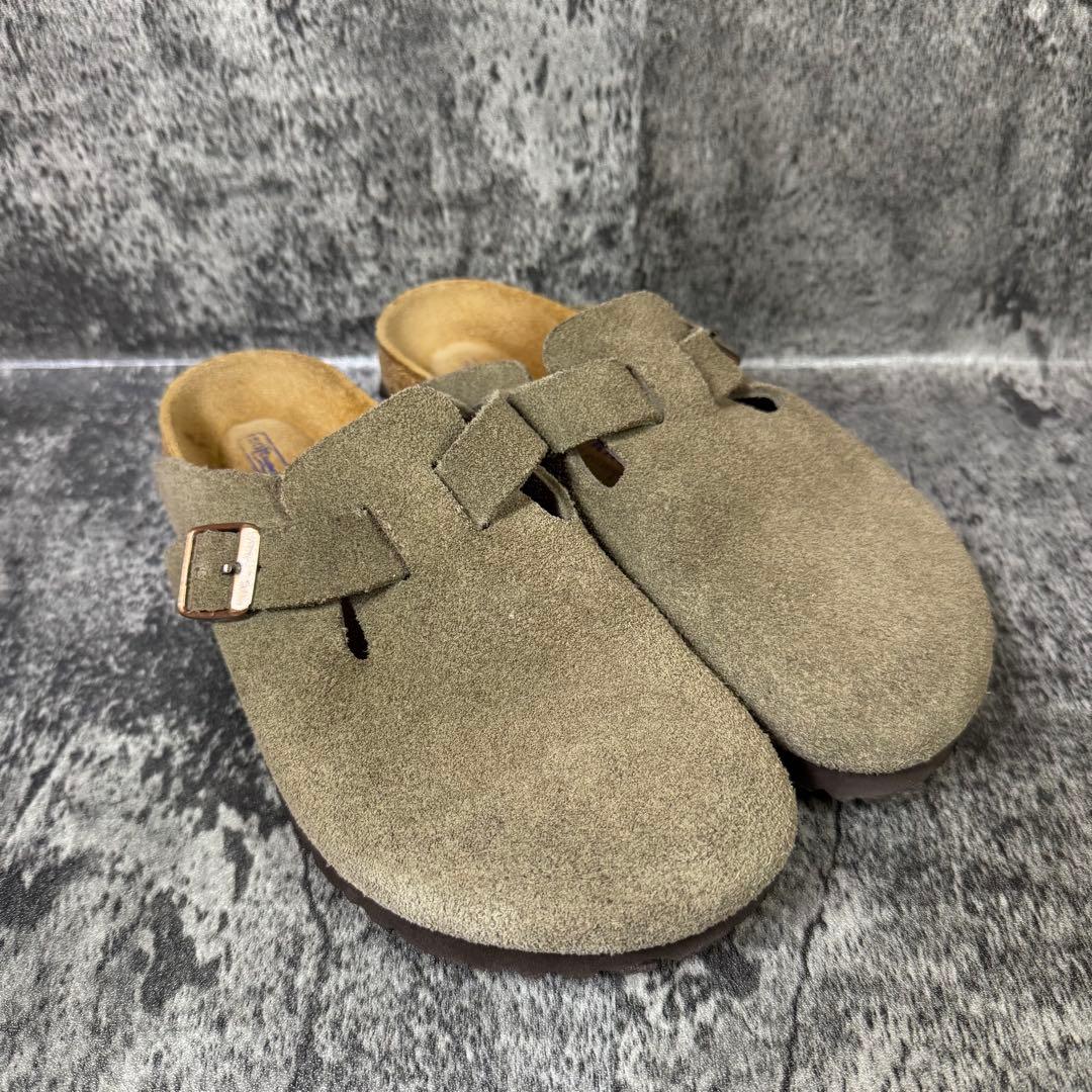 【美品】ビルケンシュトック ボストン サボサンダル 22.5