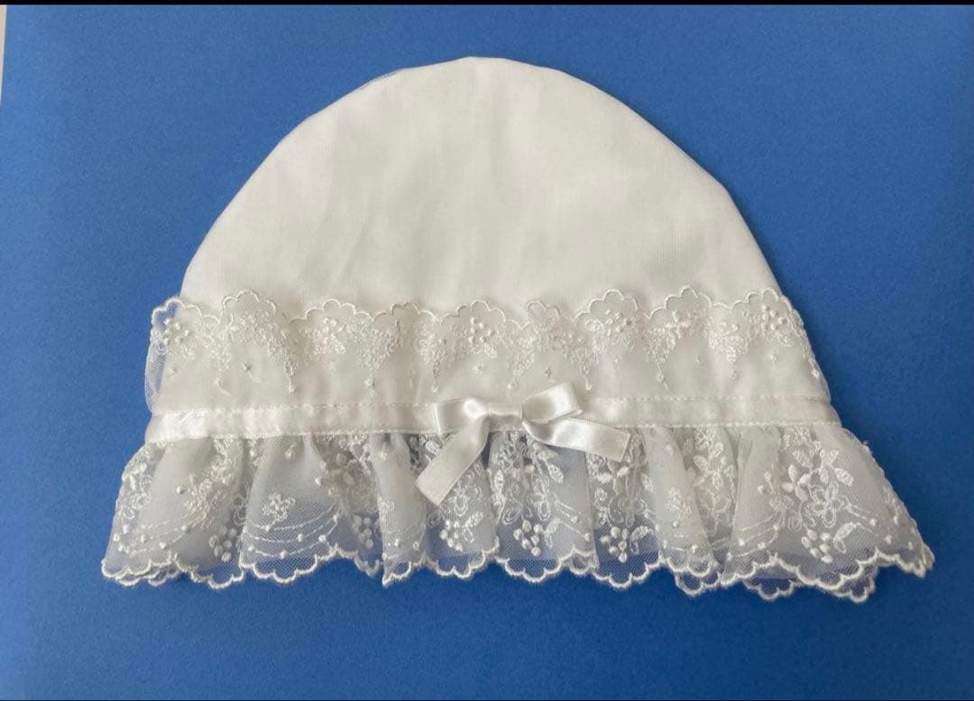 ホワイトベビードレスセット　退院着　ベビードレス　ファミリア