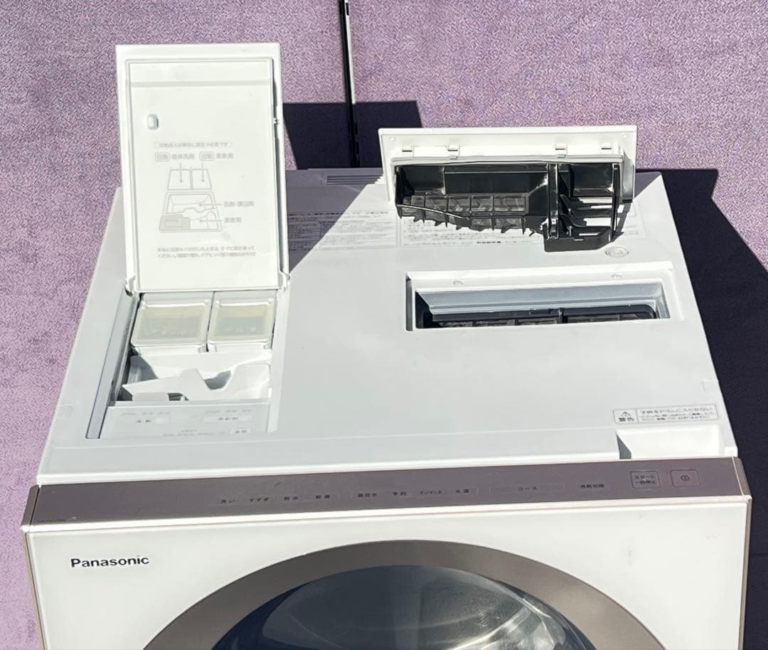 Panasonic ドラム式洗濯機 本体 ホワトNA-VG1200L 2017年