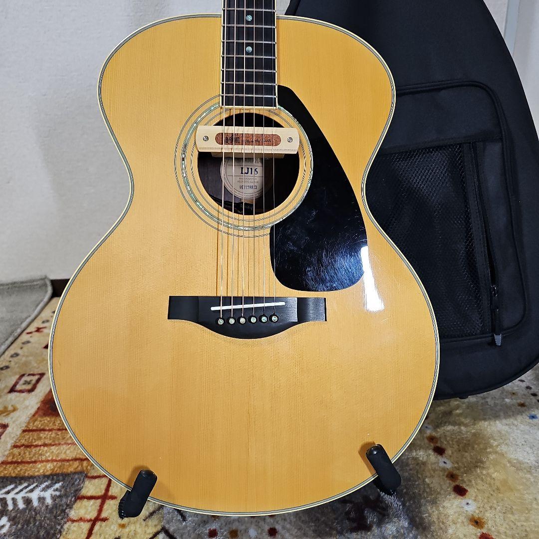 ヤマハLJ-16革ラベル純正キグバック付き。美品！ピックアップ付き