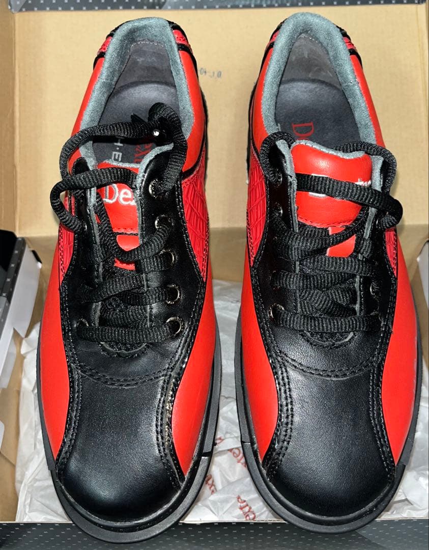 新品未使用Dexter THE 9 レッド/ブラック5M(D)23センチ相当