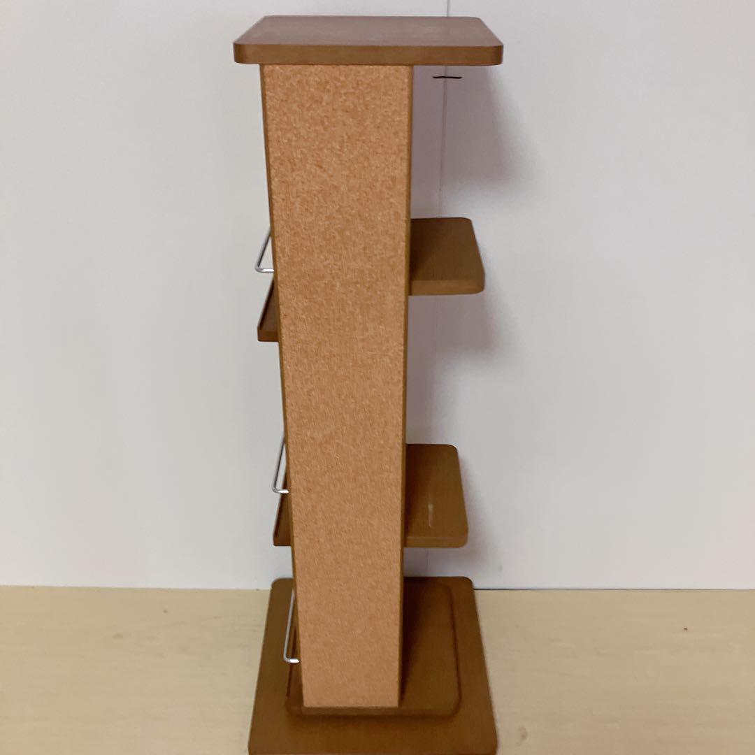 karimoku カリモク　回転ブックシェルフ　本棚　　コミックラック