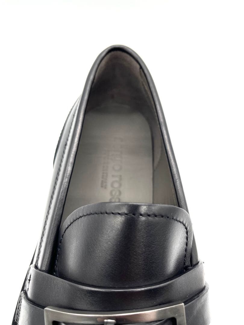 【新品未使用】Sergio Rossi ローファー ブラック 24.5