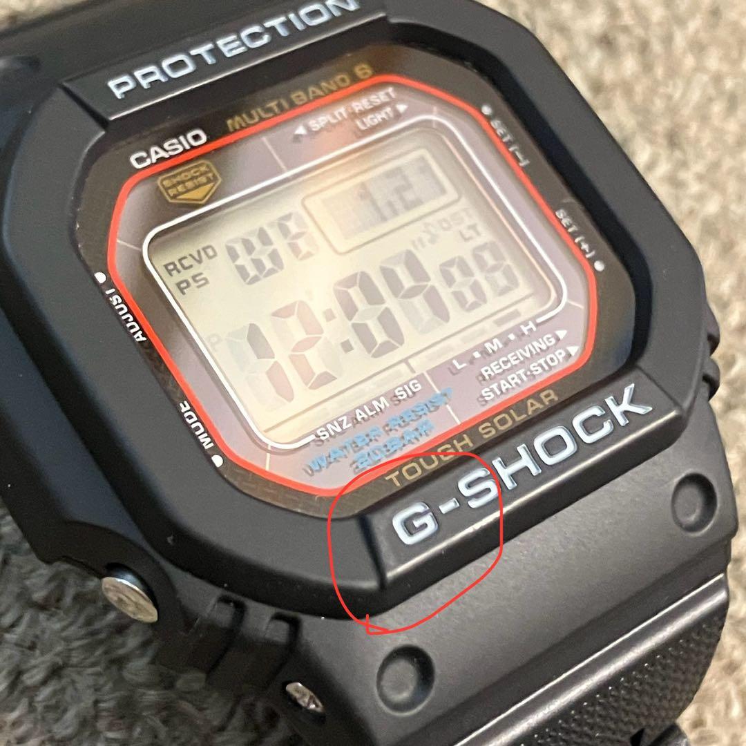 CASIO G-SHOCK GW-M5610U コンポジットバンドに交換