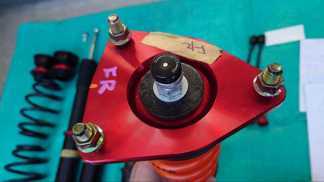 コルトVR ラルグス車高調+MAQSスプリング セット済