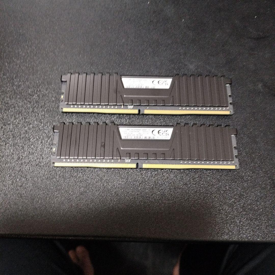 Vengeance LPX DDR4 3200MHz 8GB 2枚 RAM