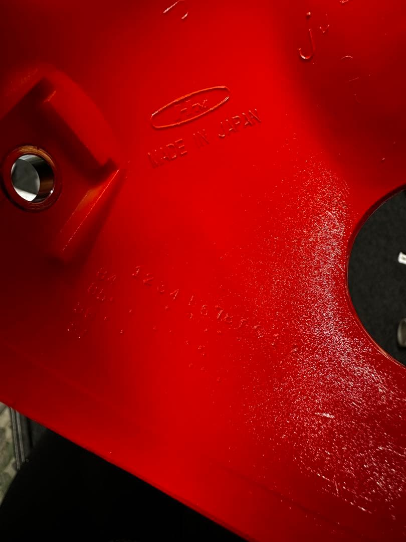 ヘッドライト　ケース　オレンジ　ダックス シャリー