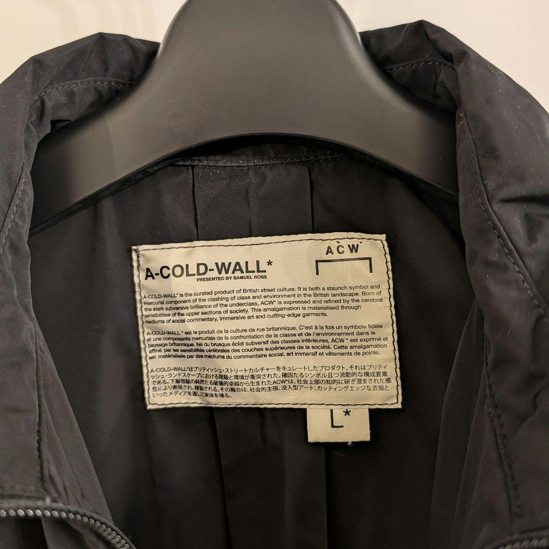 A-COLD-WALL* ブラック ナイロンジャケット L