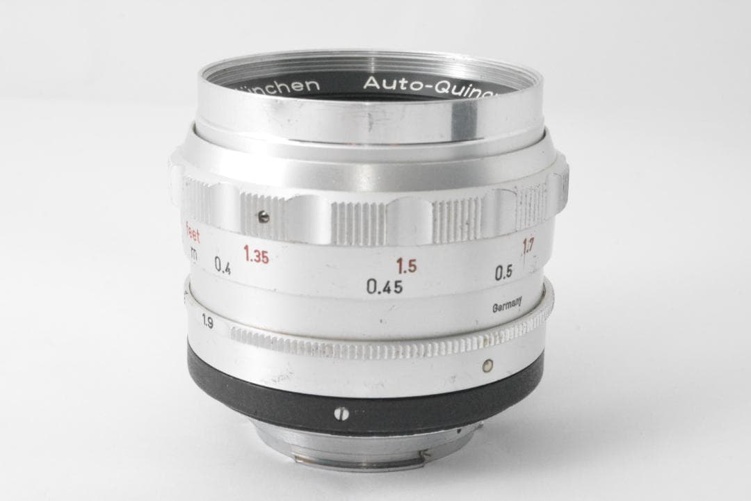 エキザクタ★steinheil Munchen Quinon 55mm F1.9