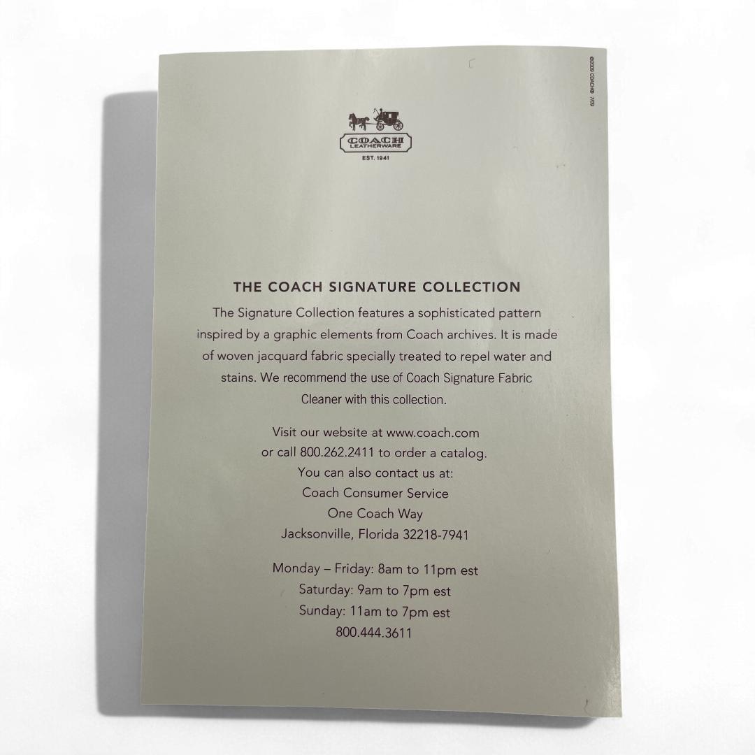 美品 COACH トートバッグ キャンバス レザー パープル シグネチャー