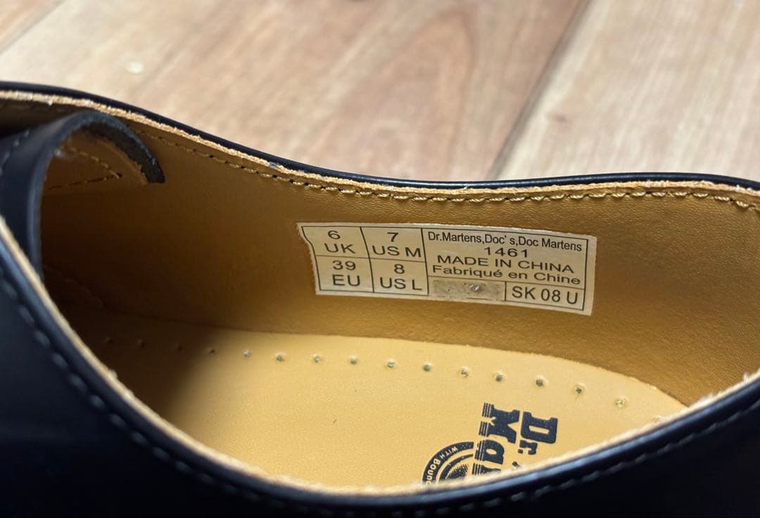 Dr.Martens 3ホール UK6 1461 25cm