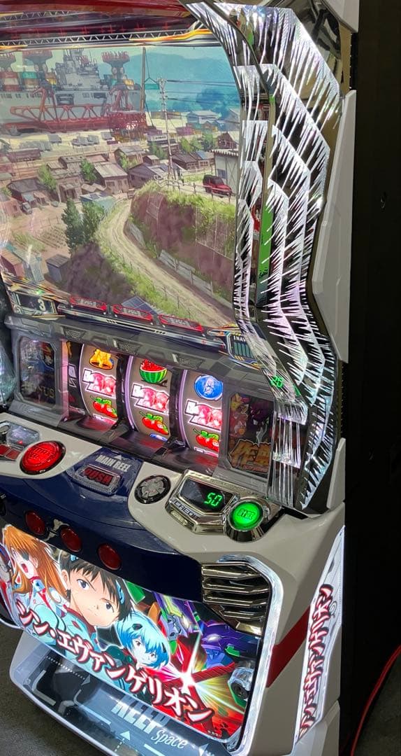 スマスロ実機 パチスロ Ｌ シン・エヴァンゲリオン 簡易ユニット付 ⭕️送料無料⭕️