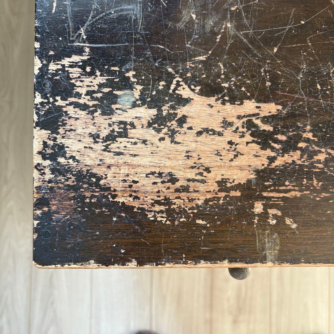 昭和レトロ 木製 小引き出し 収納棚 古家具 アンティーク 作業台