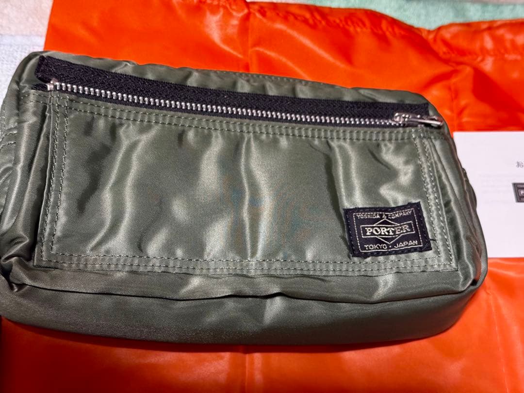 T*s様 吉田カバン PORTER PXTANKER オリーブグリーン ポーチ