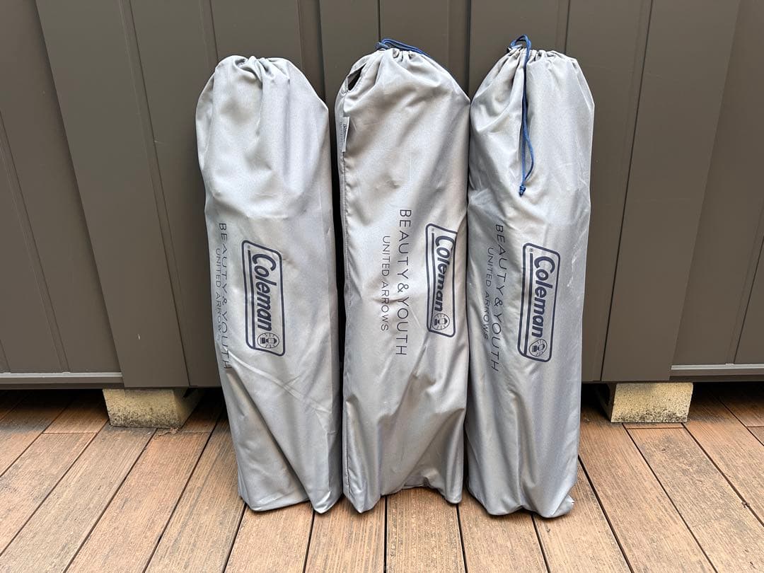 BEAUTY&YOUTH 別注 コールマン メッシュ レイ チェア 3個セット