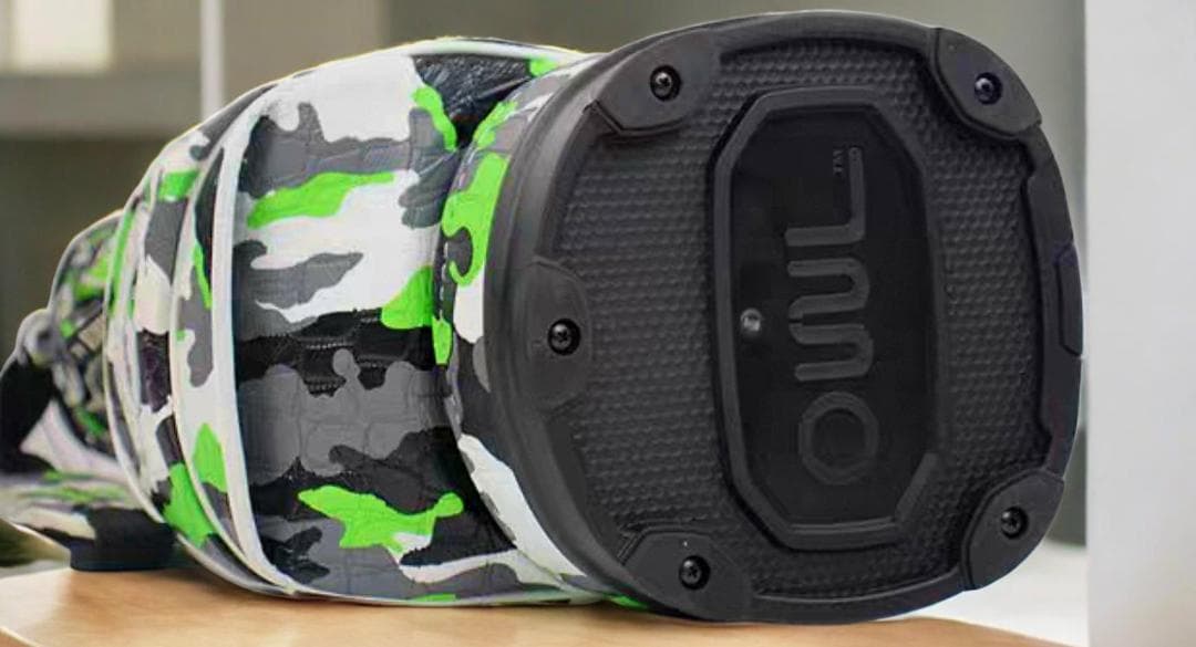 【新品未使用】OWL ワニ柄カモフラージュ ゴルフバッグGREEN