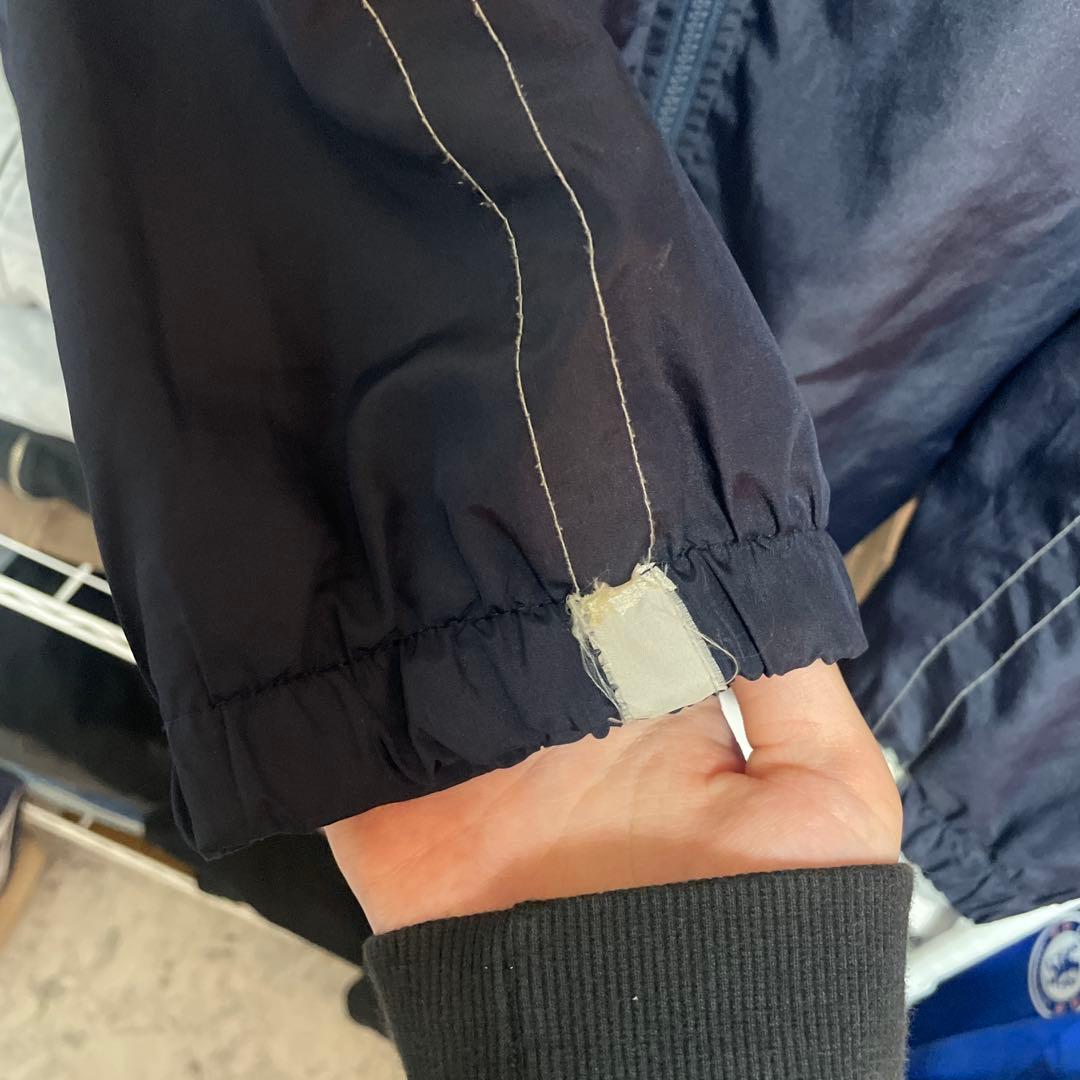 【old】90s STUSSY SPORT ナイロンジャケット　ドローコード付き