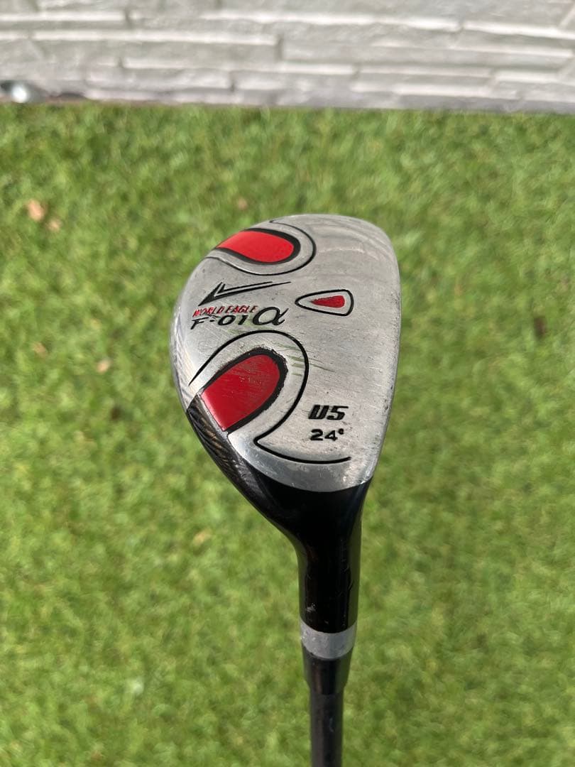 ワールドイーグル F-01α Rフレックス 10本セット＋スリクソンドライバー