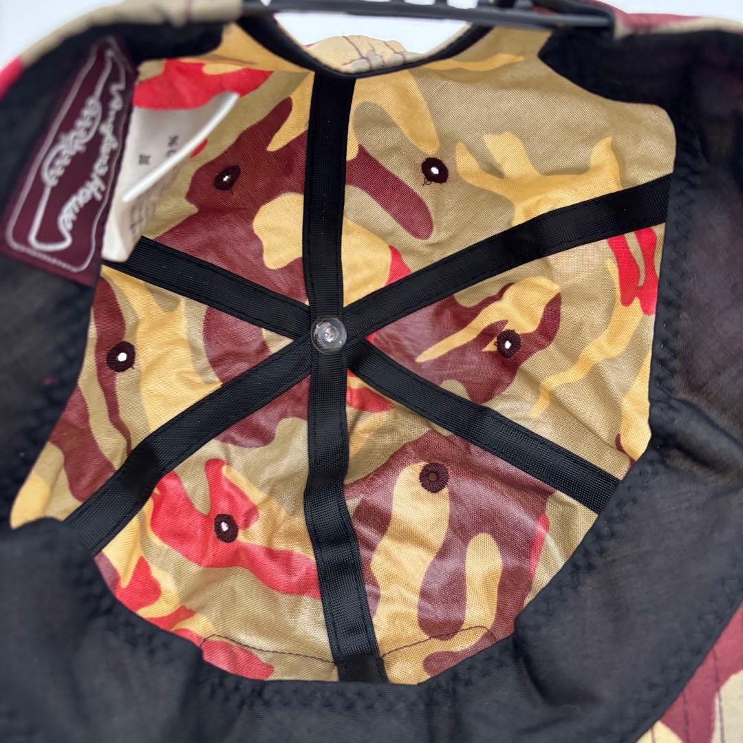 レア　アングラーズハウス　カモフラ　キャップ　スナップバック 迷彩　日本製