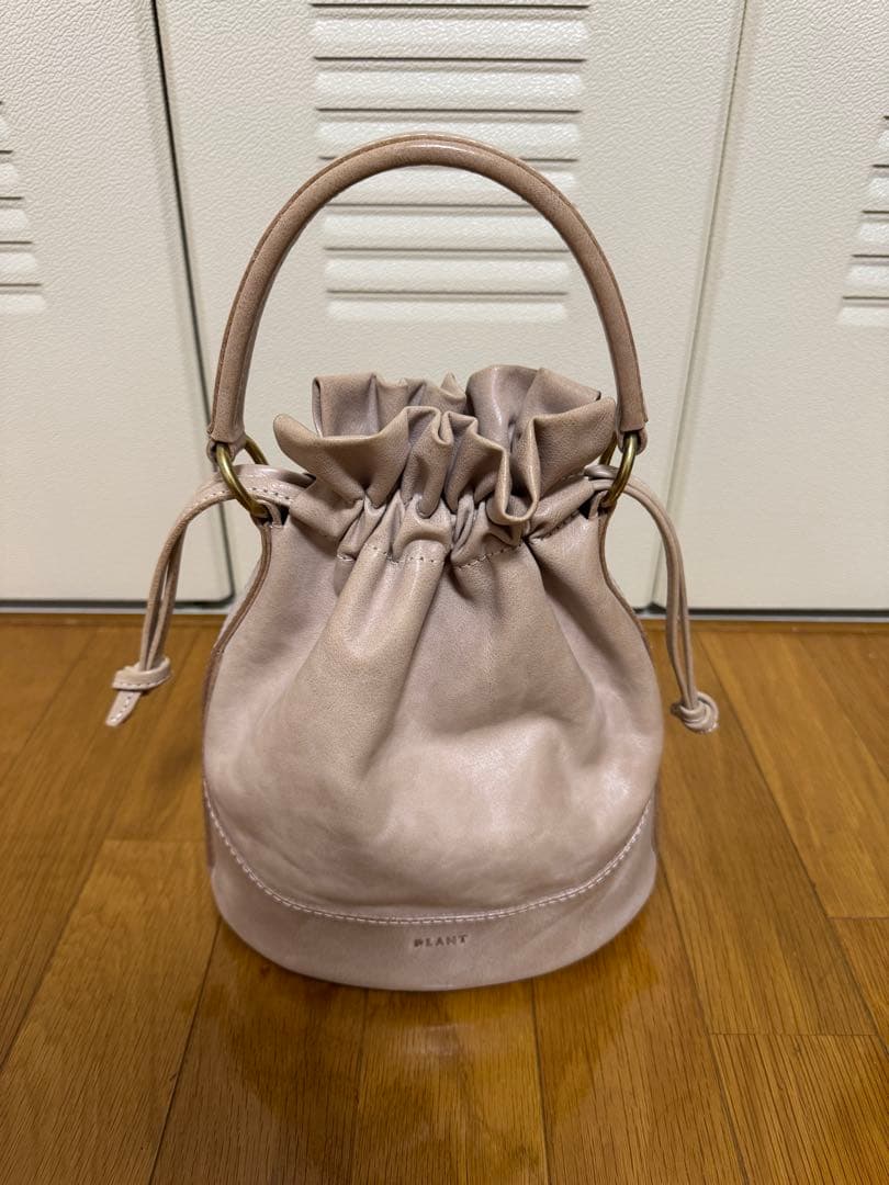 PLANT ドローストリングバッグ Ivory