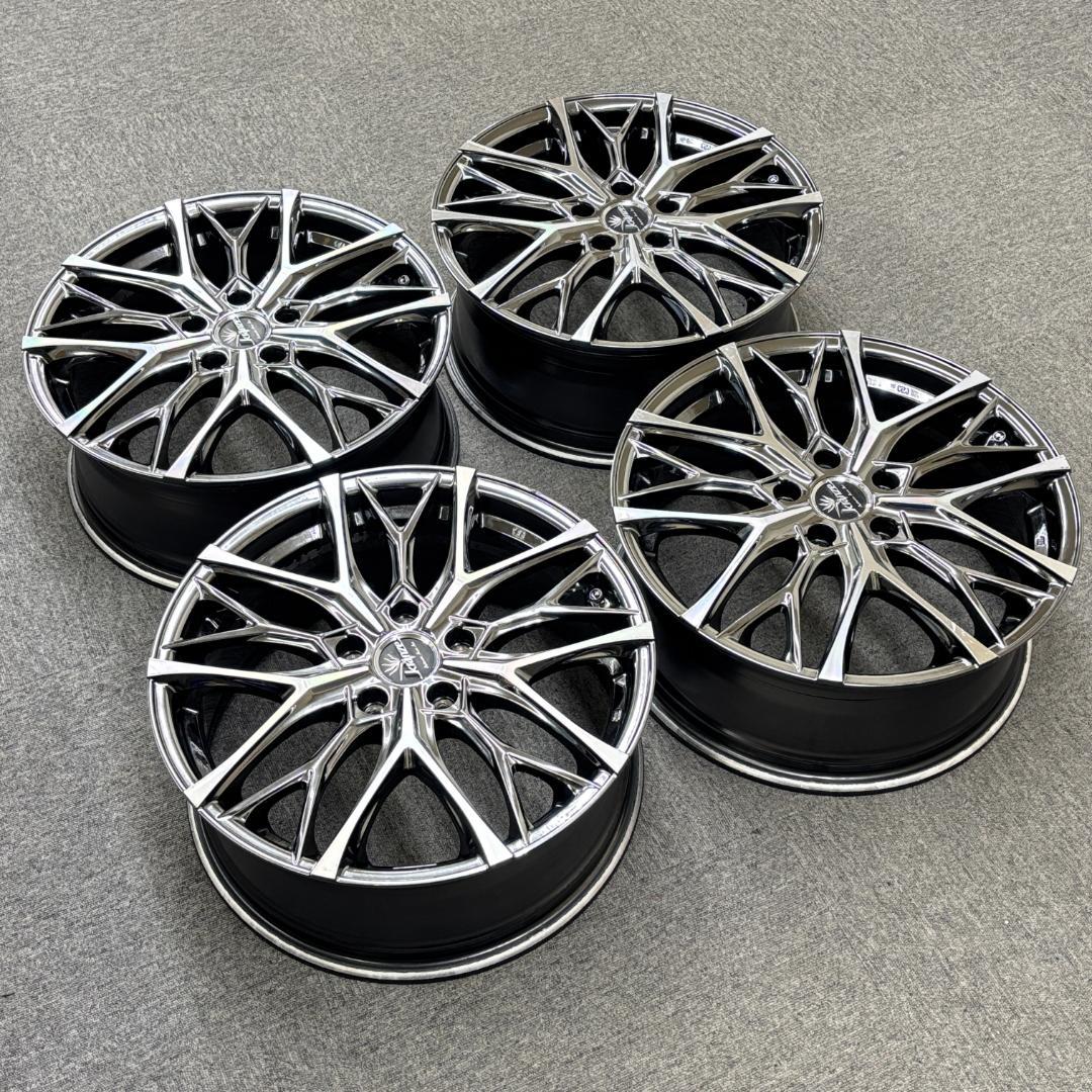新品タイヤ付 weds クレンツェ ウィーバル 215/45R18 ヴォクシー